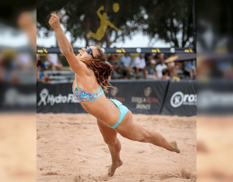 Dynamic And Vibrant Shots Of Women S Beach Volleyball Page Of