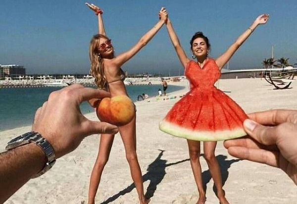 Подборка смешных фото из серии: "Русские на пляже"