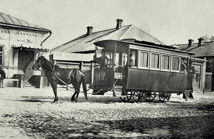 Как выглядел общественный транспорт в царской России: уникальные фото