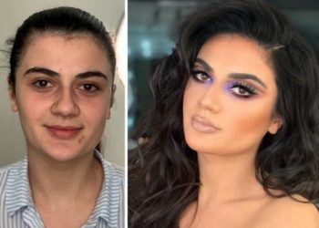 30 эффектных преображений: невесты до и после макияжа