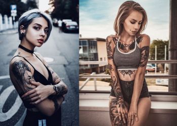 Пленительные девушки с татуировками, 30 фото
