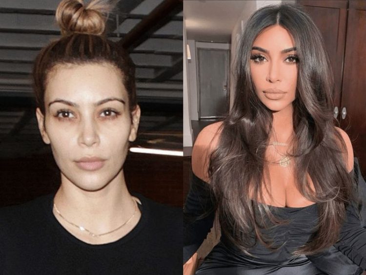 On Contrast: Famous Ladies With and Without Makeup