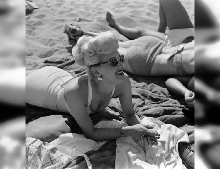 Retro Beach Reverie: Vibrant Snapshots from Days Gone By