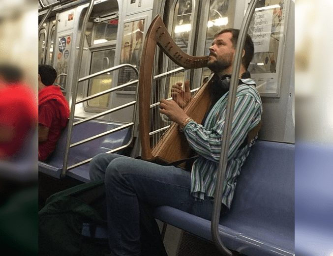 Subterranean Eccentrics: Quirky and Unpredictable Individuals in the Subway